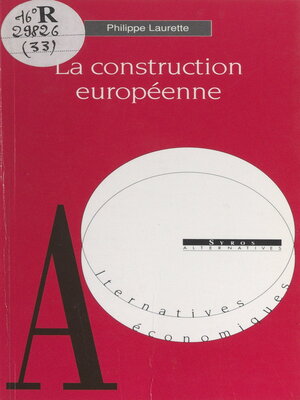 cover image of La construction européenne
